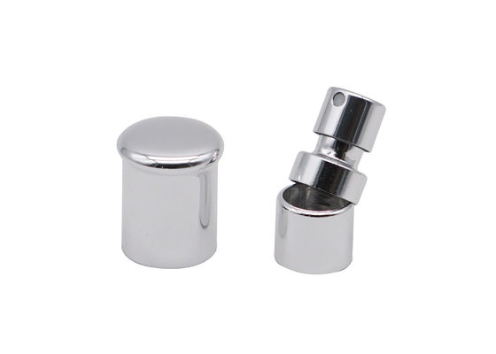 pompe en aluminium argentée de jet de parfum de 15mm avec le chapeau de champignon