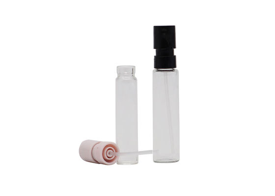 Mini bouteille en verre rechargeable de l'atomiseur 3ml de bouteille d'appareil de contrôle de parfum avec le pulvérisateur instantané en plastique