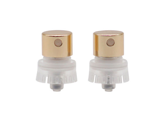 La pompe en aluminium de parfum de parfum de Crimpless de l'or FEA10 a scellé