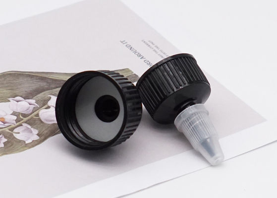 24mm les couvercles à visser qu'en plastique tordent le long bec supérieur pour des bouteilles lissent la fermeture